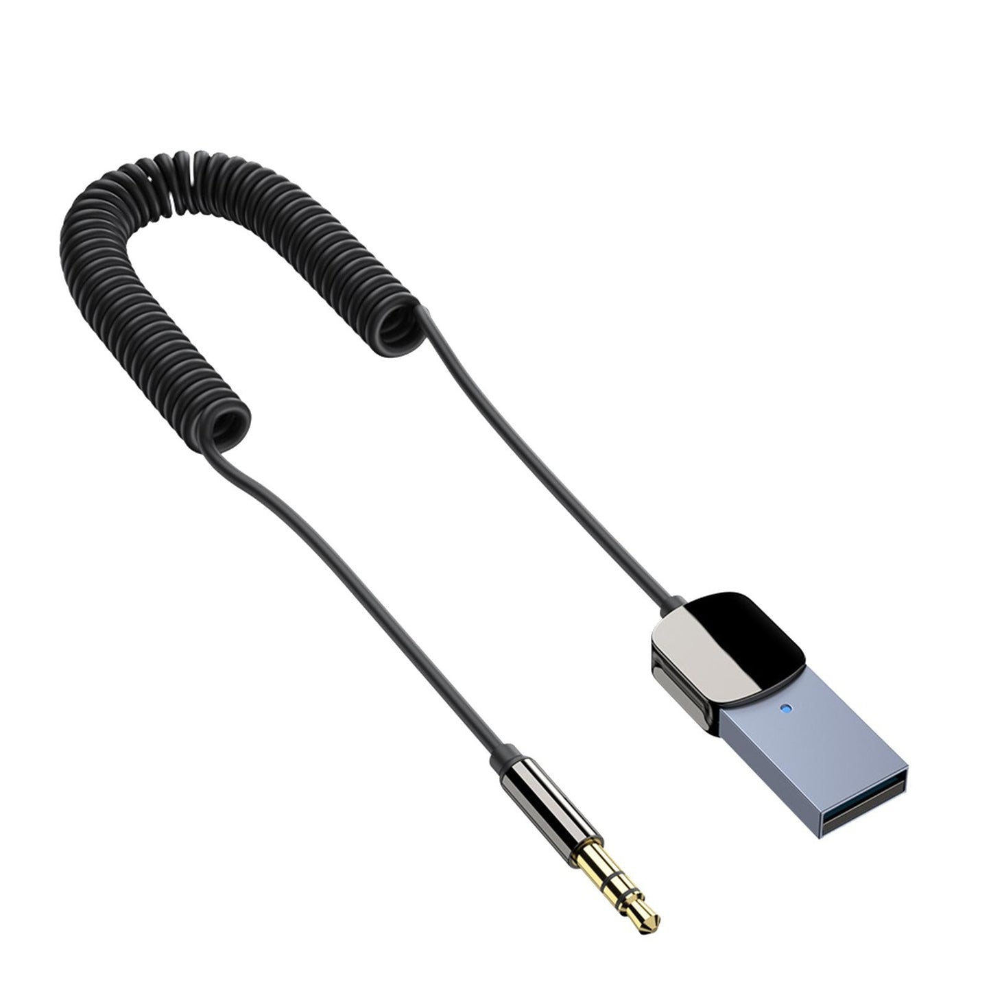 Bluetooth AUX Adapter/ USB to 3.5mm Jack Memory Connection for Car Speaker