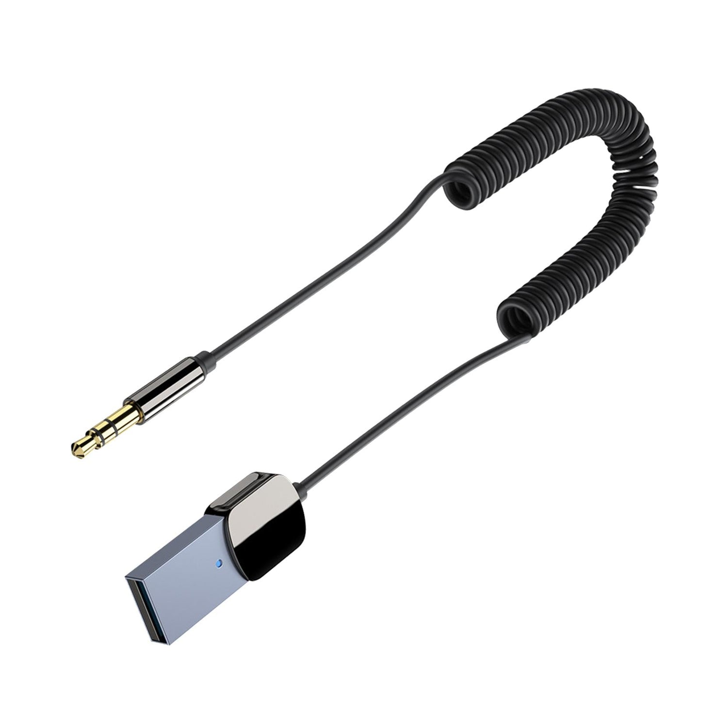 Bluetooth AUX Adapter/ USB to 3.5mm Jack Memory Connection for Car Speaker