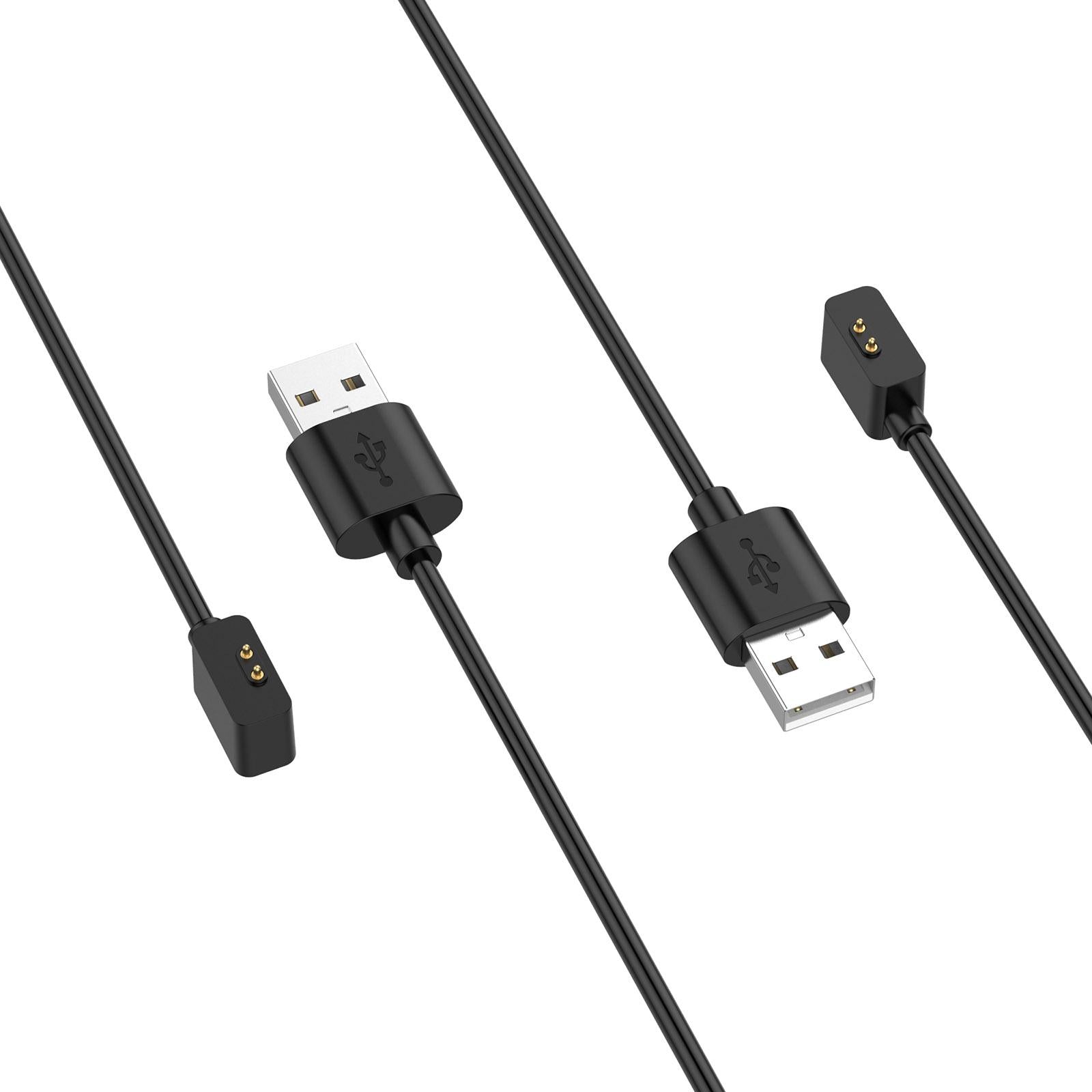 USB Charging Cable Smart Bracelet Black for Redmi Smart Band Pro Accessories 1m