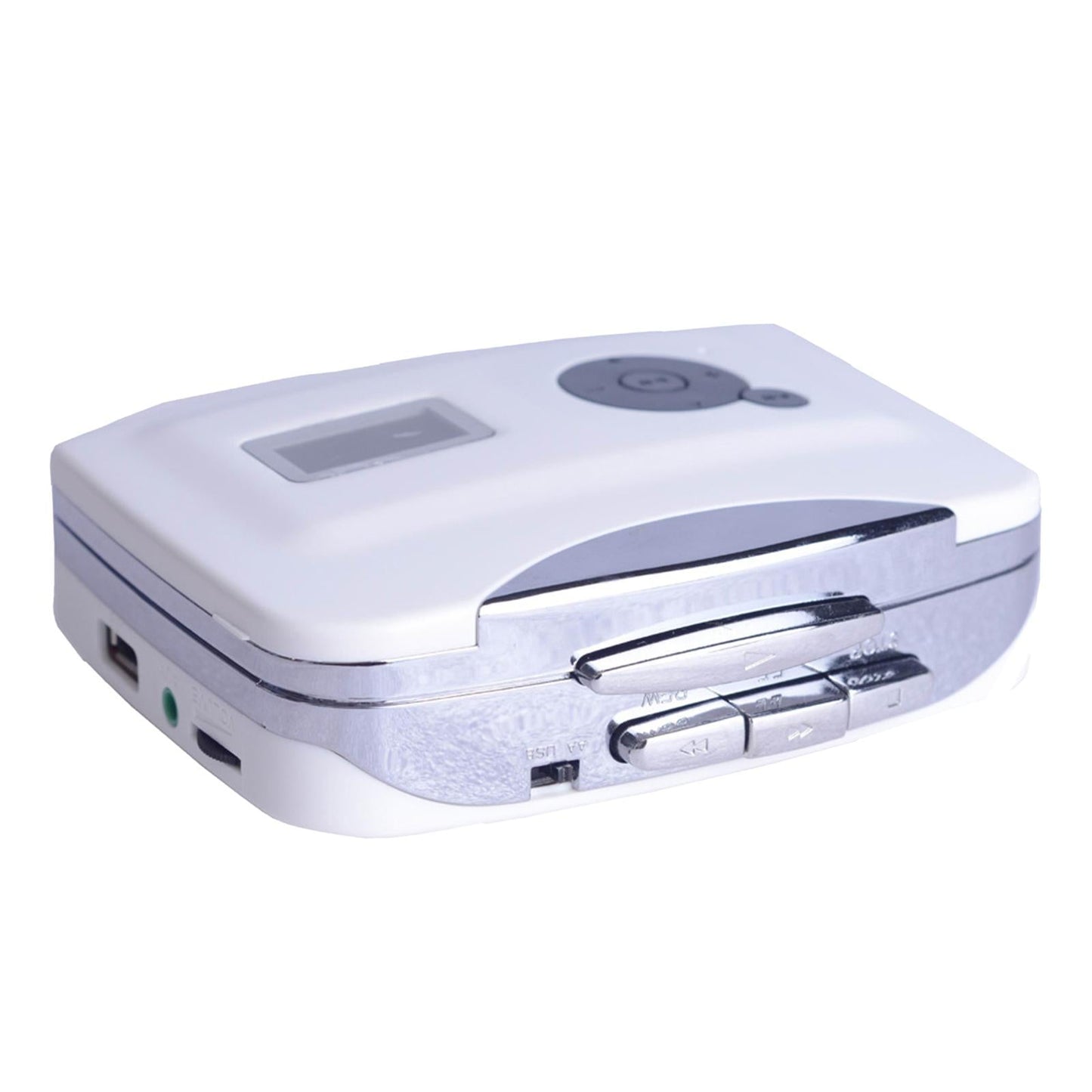 Portable Cassette Player/ Built-In Mic Recorder No Need Computer