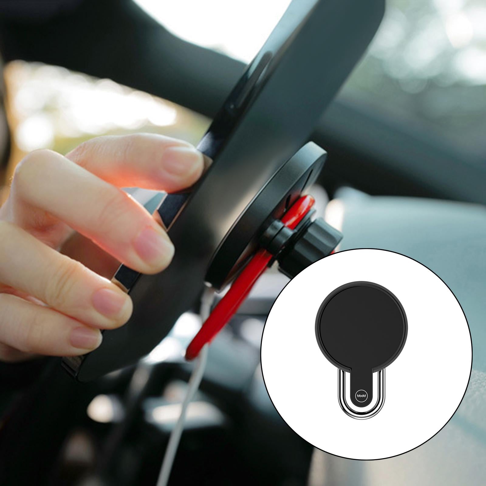 Car Wireless Magnetic Phone Holder for iPhone 12 Car Charger Gray Regular