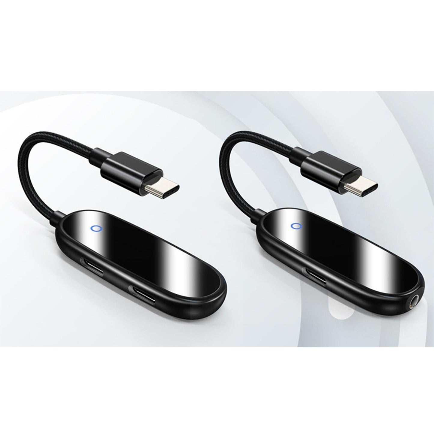 Usb-C Splitter Audio + Charge Adapter Premium Stereo To Dual Type C