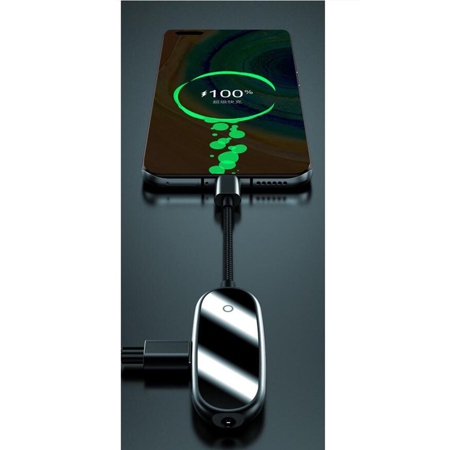 Usb-C Splitter Audio + Charge Adapter Premium Stereo To Type C 3.5mm