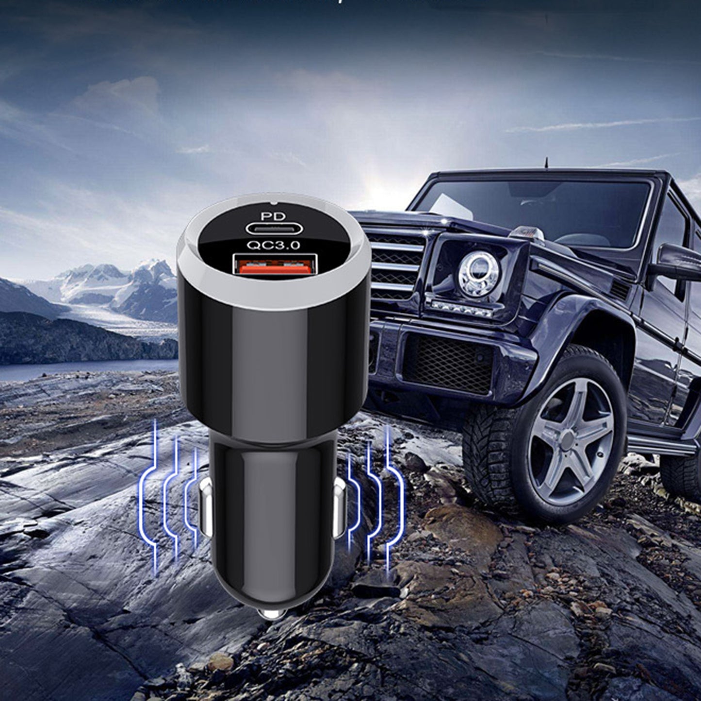 BC75 Bluetooth FM Transmitter Auto MP3 Calling Music Player