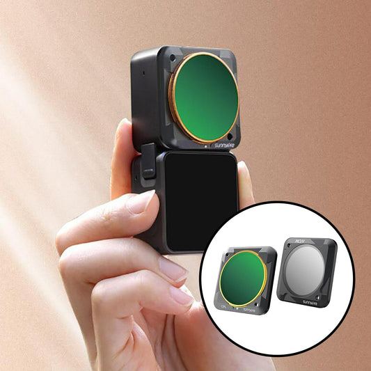 1x Camera Lens Filter Magnetic High Transmittance for Insta 360 MCUV gray