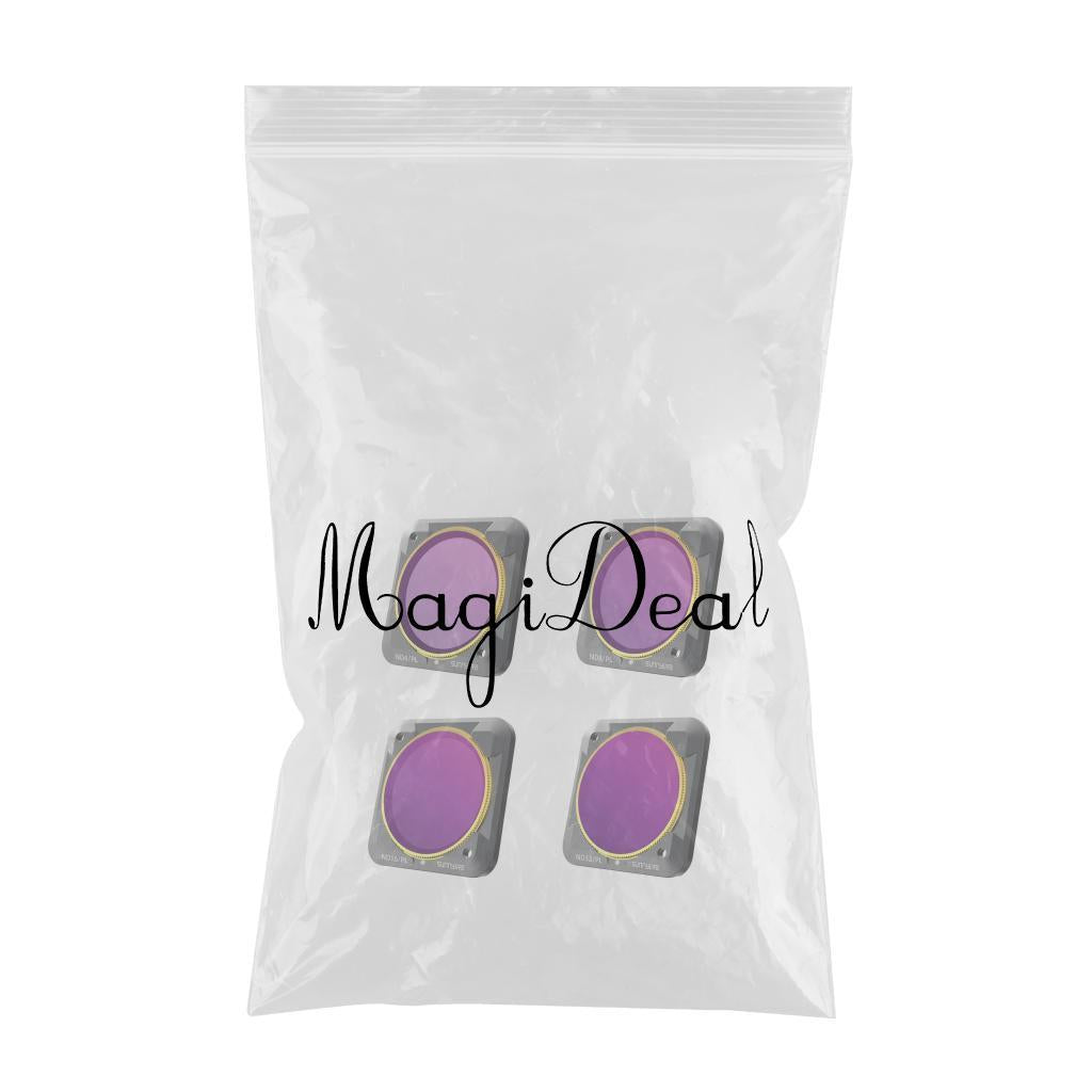Diving Filter Magnetic Waterproof Adjustable for ACTION2 ND PL lens 4 pieces