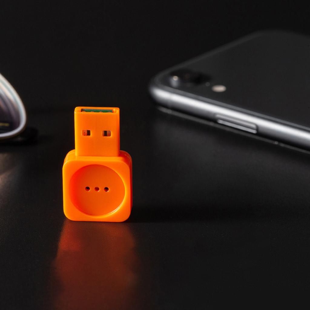 Mini USB Microphone Voice Microphone Youtube for Business Recording  Orange