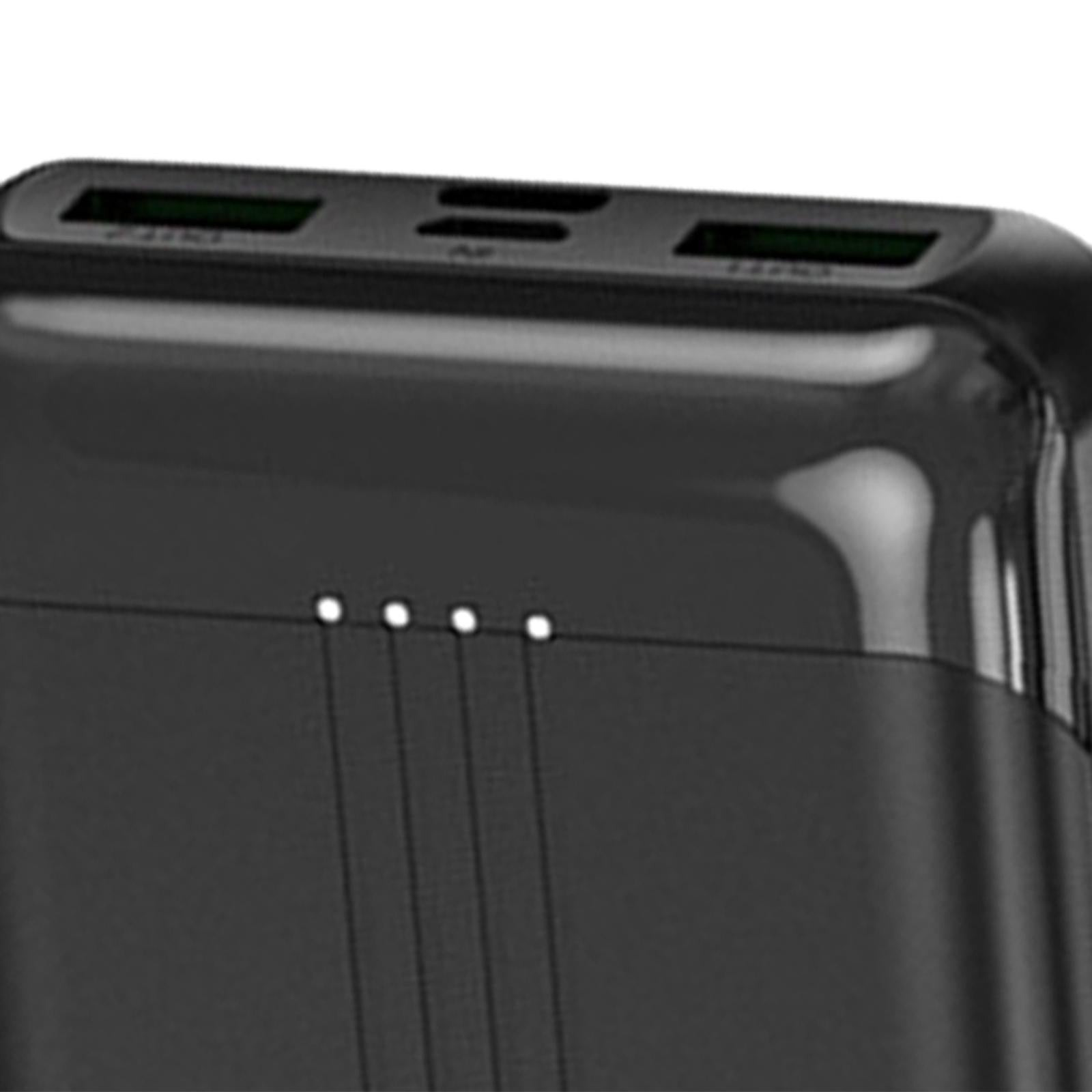 Portable DIY Power Bank Box 3x18650 Charging 3.0 Detachable Shell Case ...