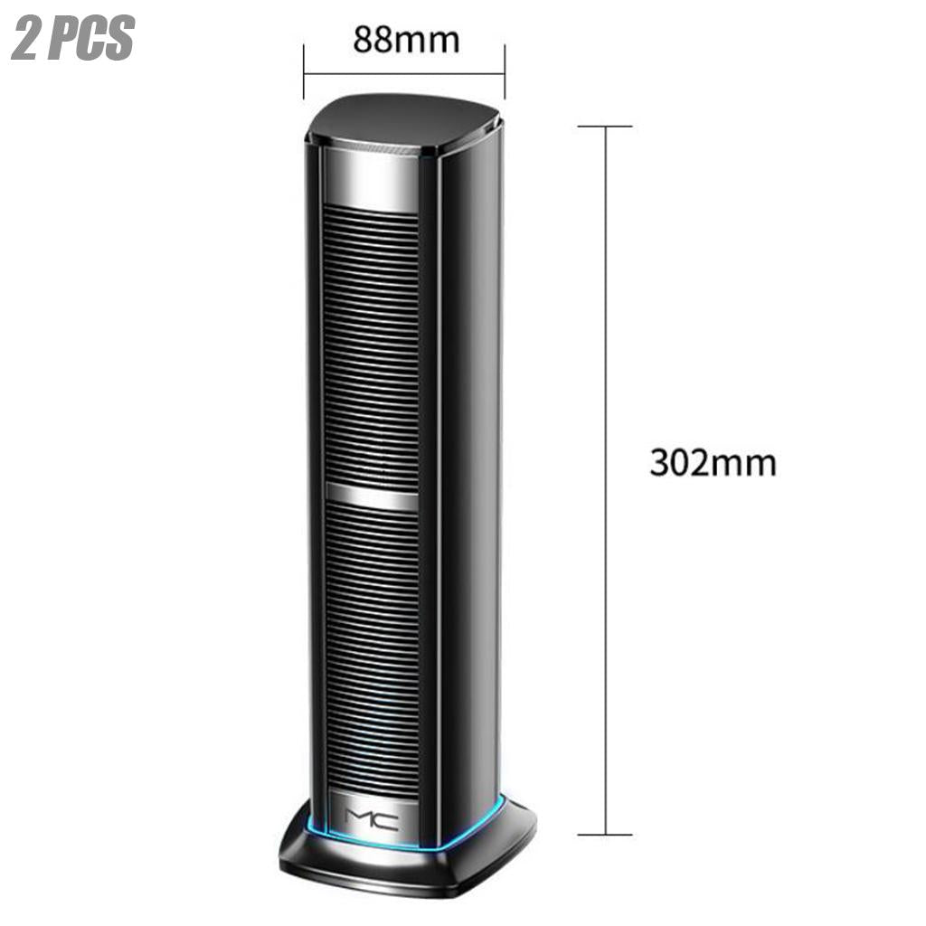 2Pcs Wireless Bluetooth Speaker Sound Box Sound Bass Waterproof  Black