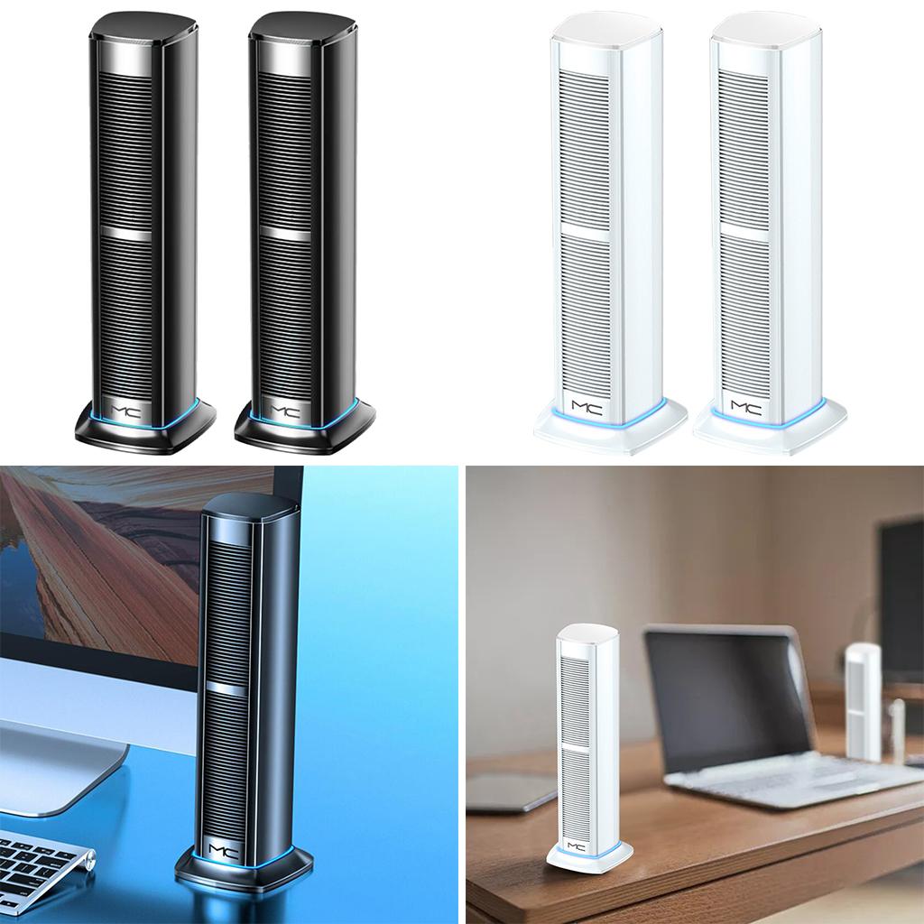 2Pcs Wireless Bluetooth Speaker Sound Box Sound Bass Waterproof  Black