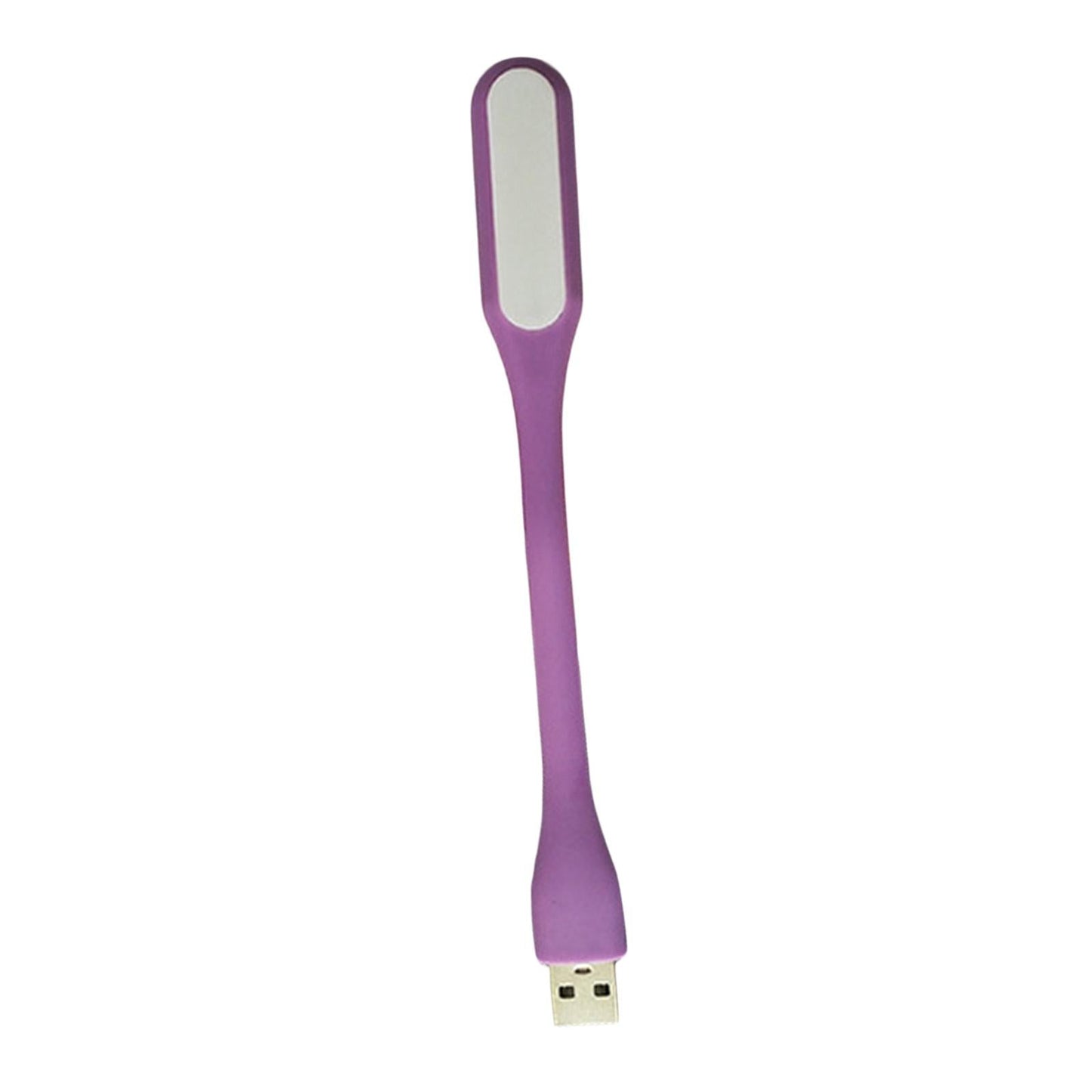 Flexible LED Light Lamp Portable Adjustable for Laptop Eye Care purple