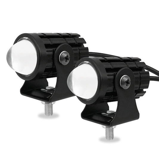 Motorcycle LED Headlight Driving Auxiliary Spotlight Bike Boat 6000K