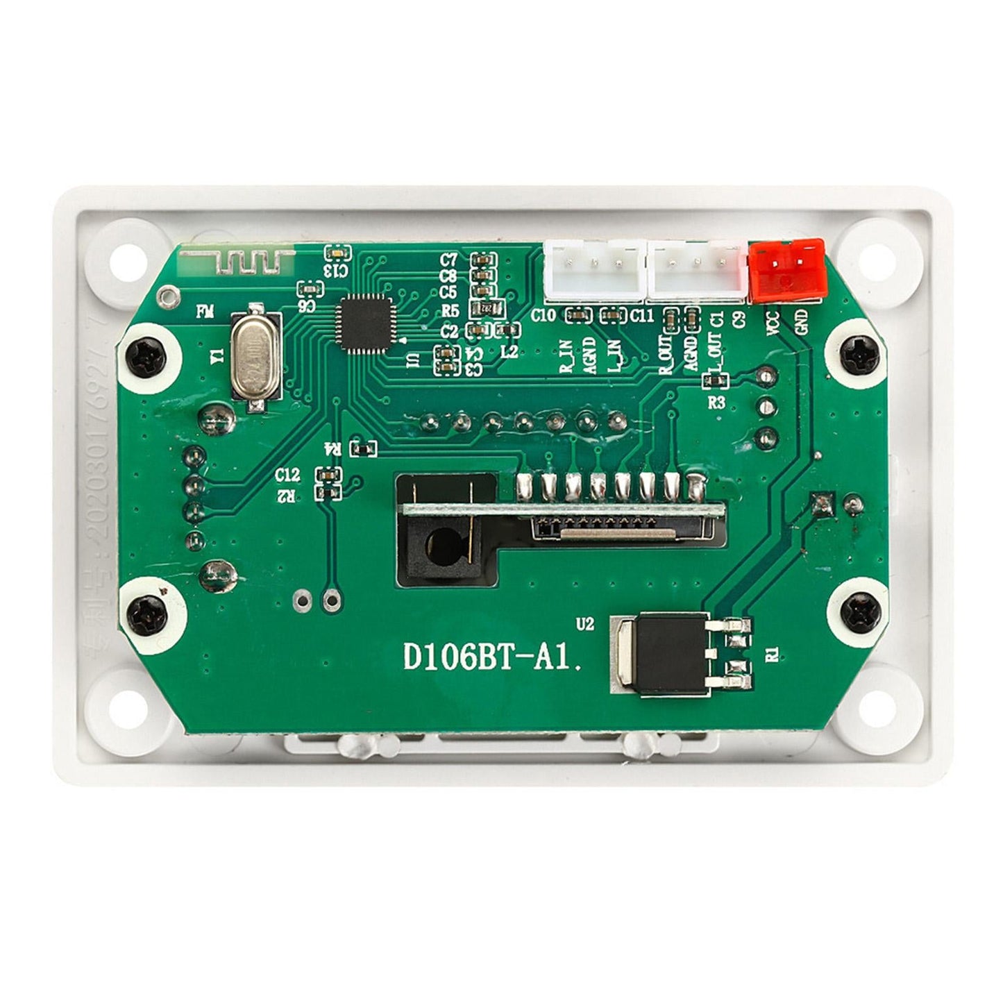 MP3 Player Decoding Board Module Auto Hands-Free MP3 Player Accessories White