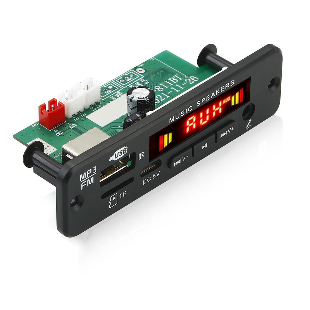 Audio Decoder Board Module Digital LED Display Recording 2x 20W for Speaker