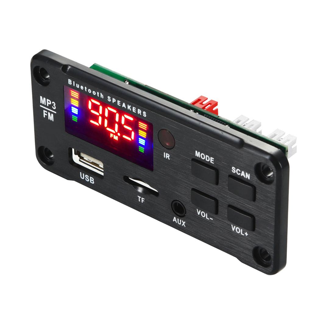 Bluetooth MP3 Decoder Board Stereo Audio Amplifier Auto Wireless for Speaker