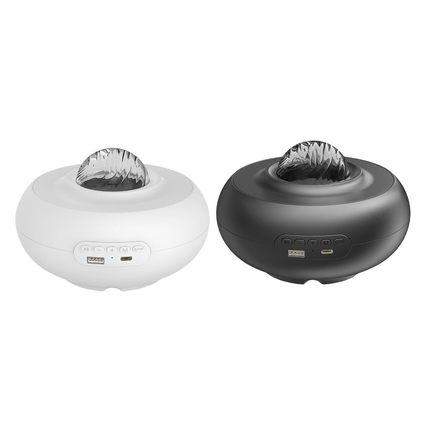 LED Starry Sky Projector 3D Bedroom Adjustable Ocean Star Home Theaters White