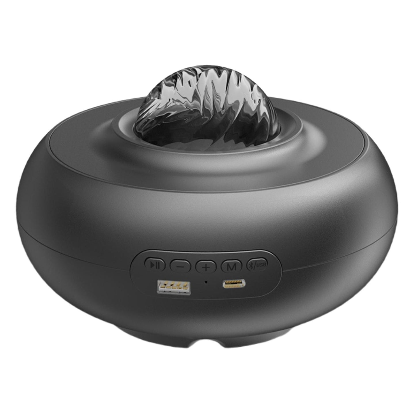 LED Starry Sky Projector 3D Bedroom Adjustable Ocean Star Home Theaters Black