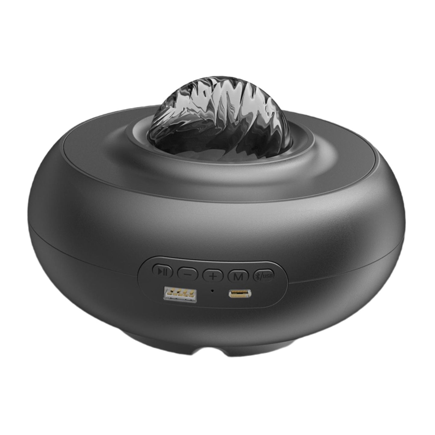 LED Starry Sky Projector 3D Bedroom Adjustable Ocean Star Home Theaters Black