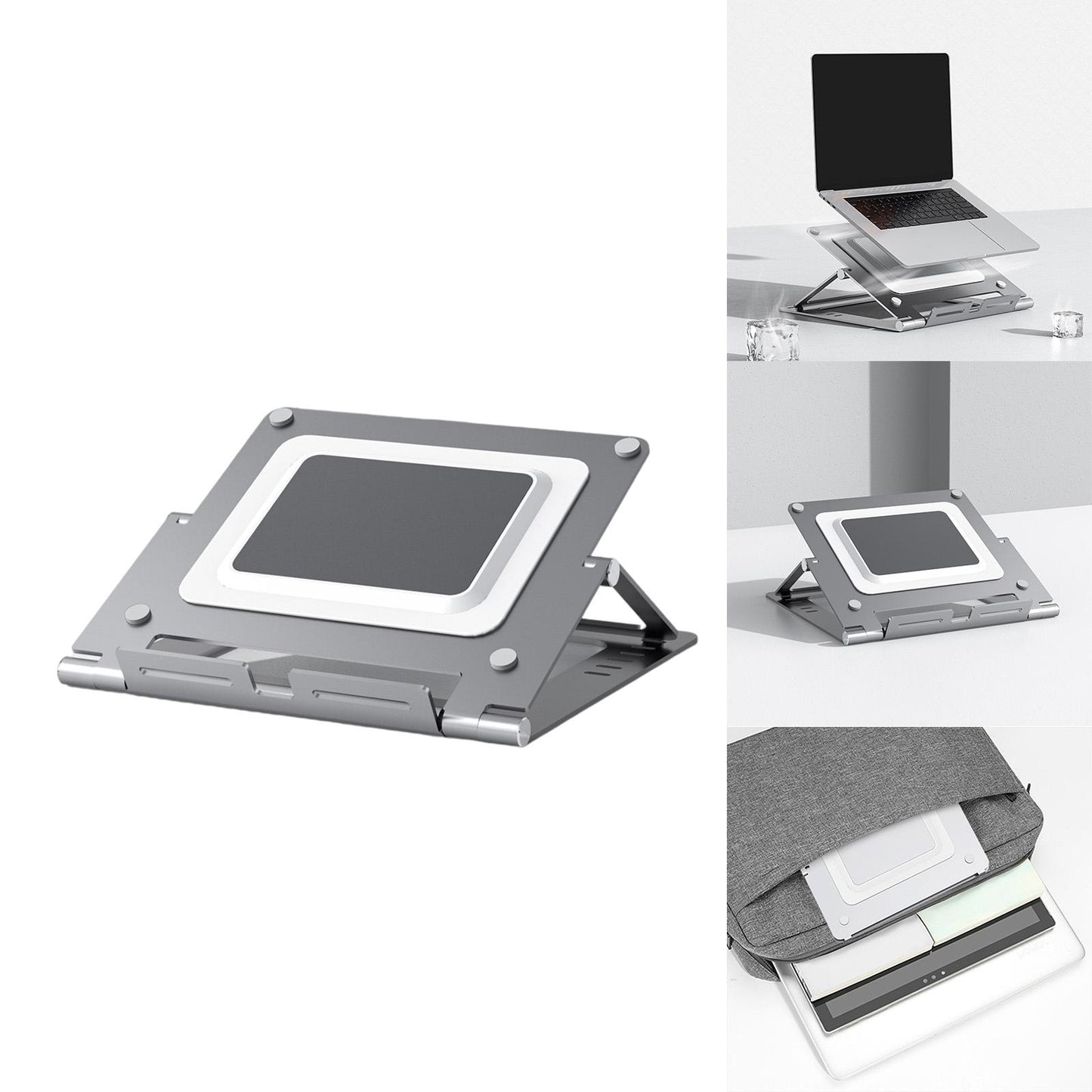 Laptop Cooling Stand Adjustable Semiconductor for Notebook Tablet