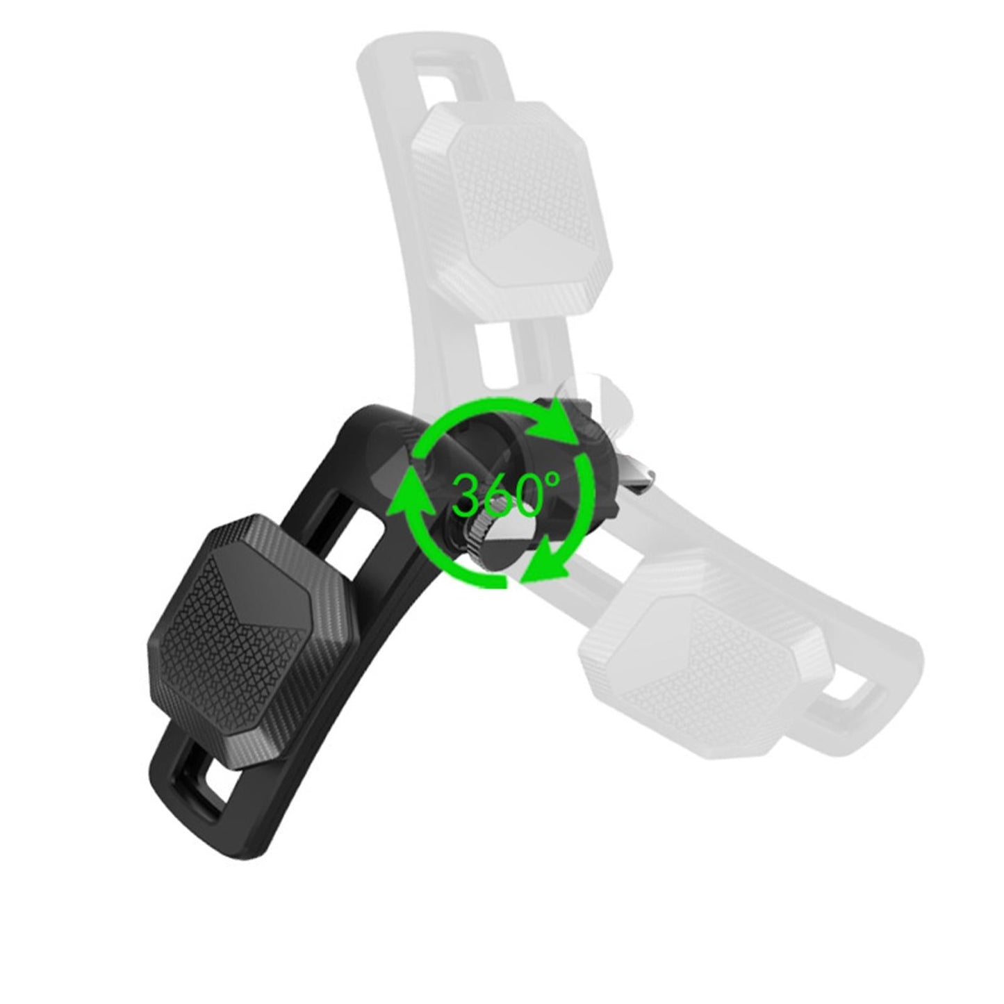 Magnetic Phone Car Mount Mini Tablets 360 Rotate Safe Driving Suction Green