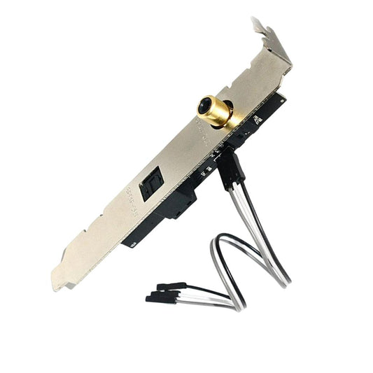 Optical Fiber Coaxial Digital Sound Card 24Bit 192KHz Coaxial RCA for PC