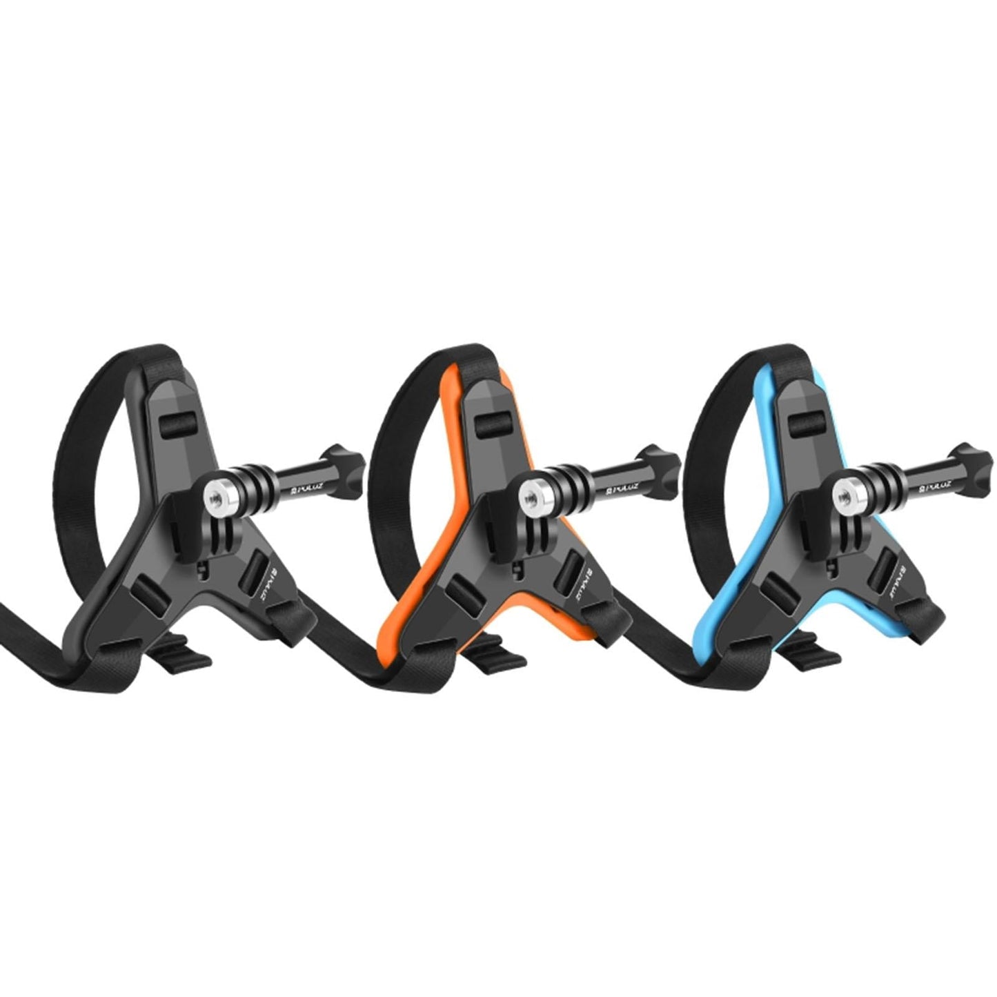 Motocross Helmet Chin Fixed Mount Holder Non-Slip for DJI POV Shooting Black