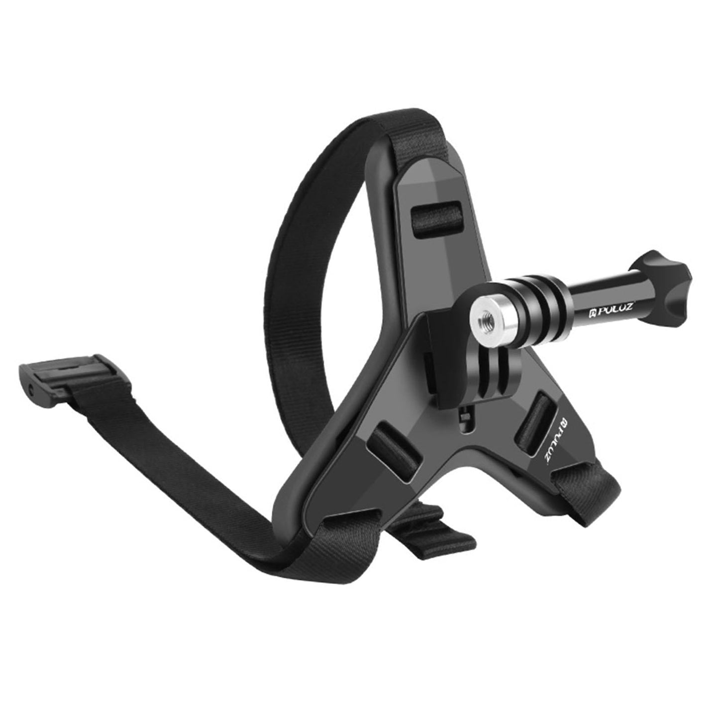 Motocross Helmet Chin Fixed Mount Holder Non-Slip for DJI POV Shooting Black