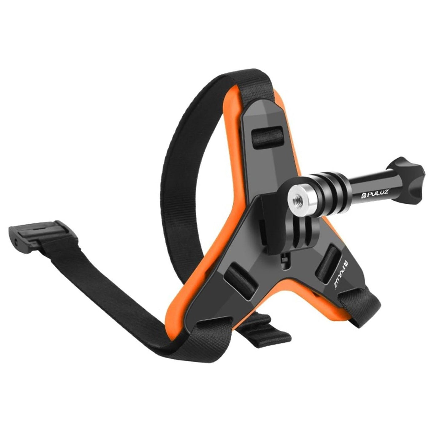 Motocross Helmet Chin Fixed Mount Holder Non-Slip for DJI POV Shooting Orange