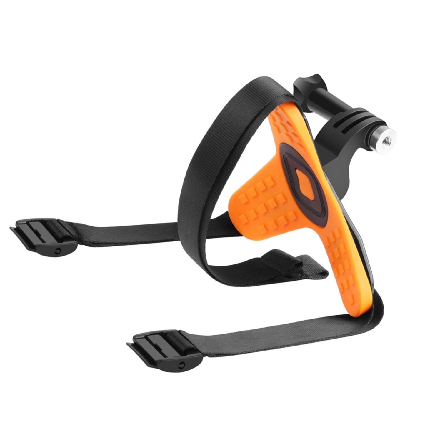 Motocross Helmet Chin Fixed Mount Holder Non-Slip for DJI POV Shooting Orange