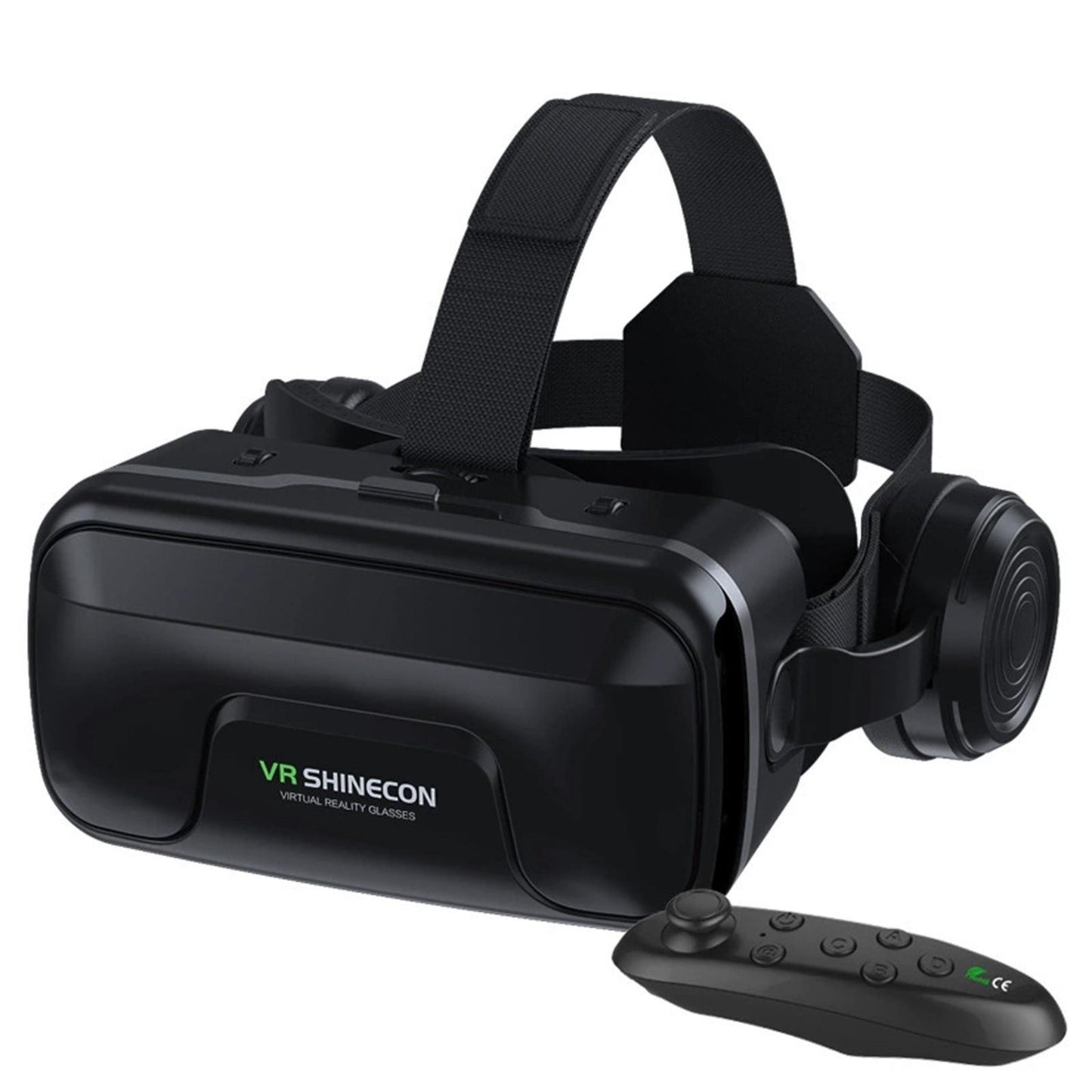 G04EA VR Headset 3D VR Glasses 5.5-7.2" Phones Android iOS  Y1 Controller