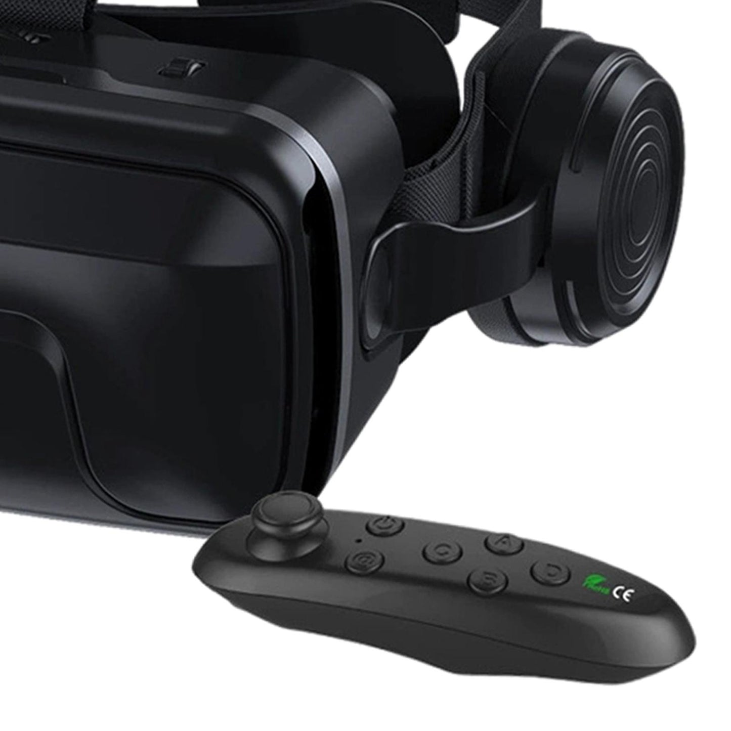 G04EA VR Headset 3D VR Glasses 5.5-7.2" Phones Android iOS  Y1 Controller