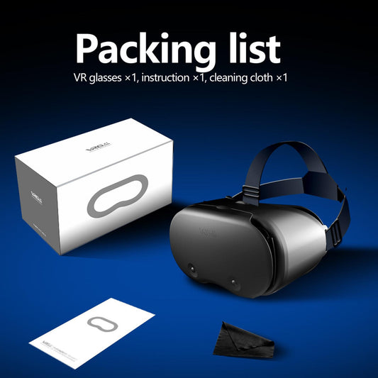 3D VR Glasses Virtual Reality Wide Angle Adjustable for Movies Gaming Gifts no Remote Control 