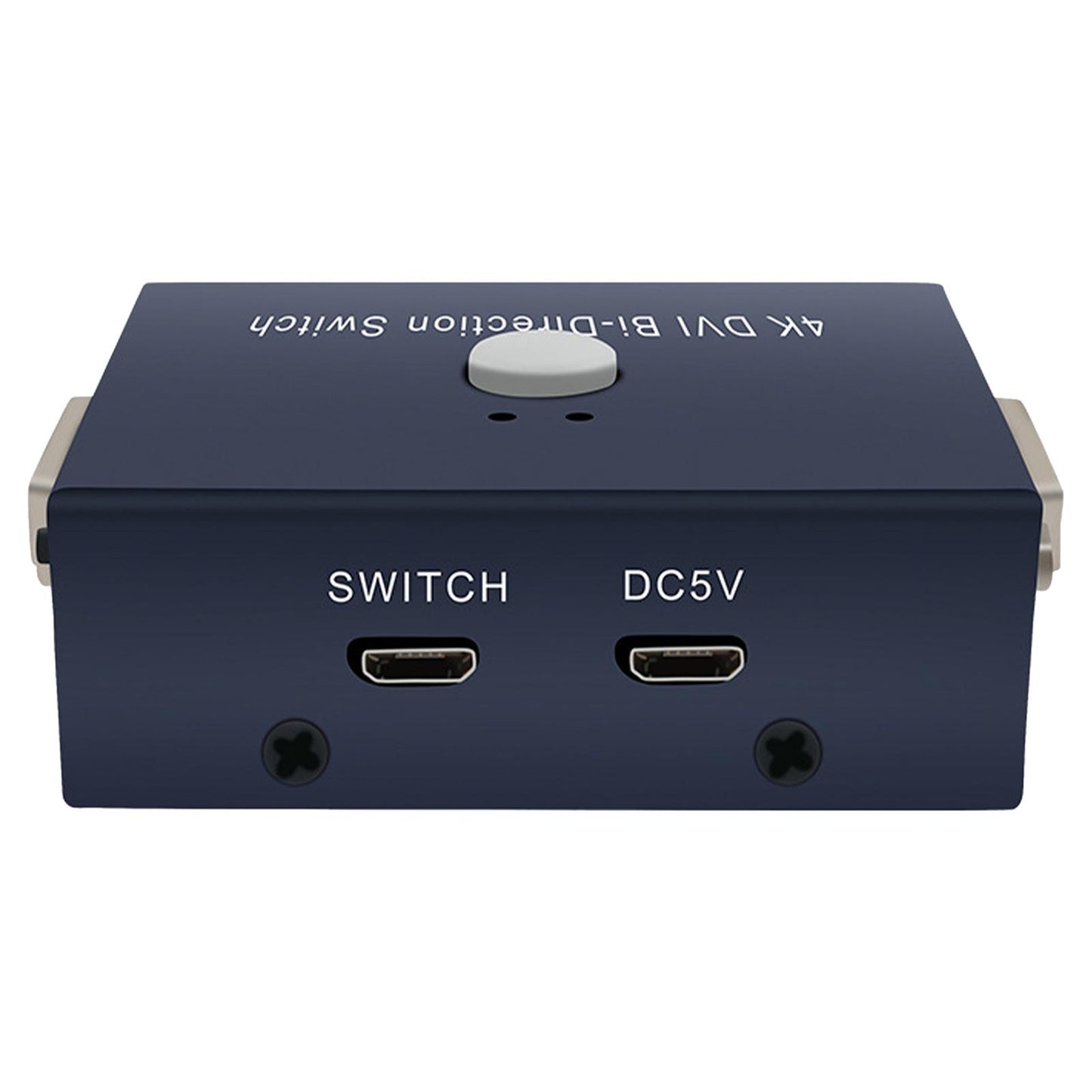 4K Bi-Directional DVI Splitter 1x2 Plug & Play Dual-Way Control Compact Size