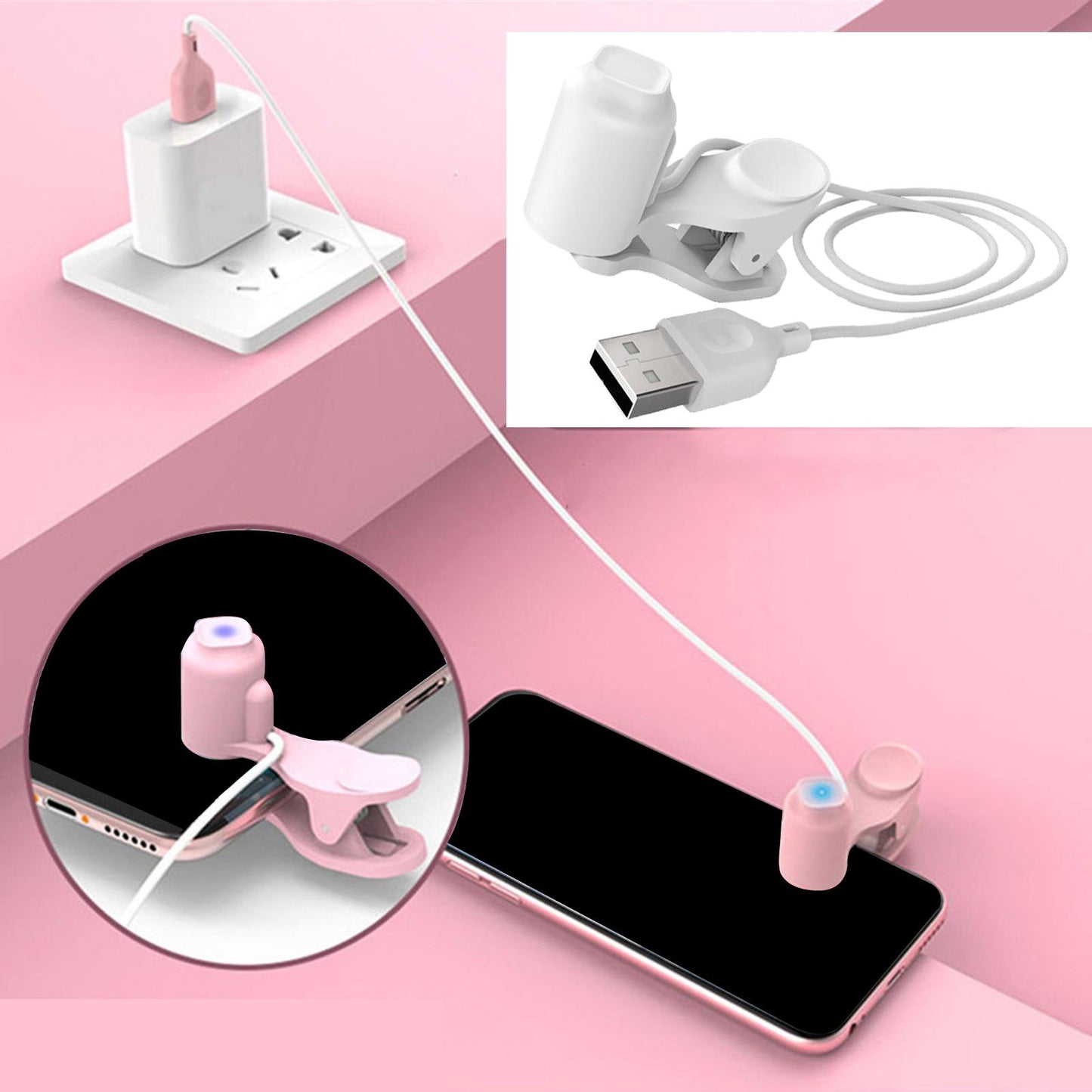 Screen Auto-Clicker Auto Device for Android and iOS Tasks White USB 