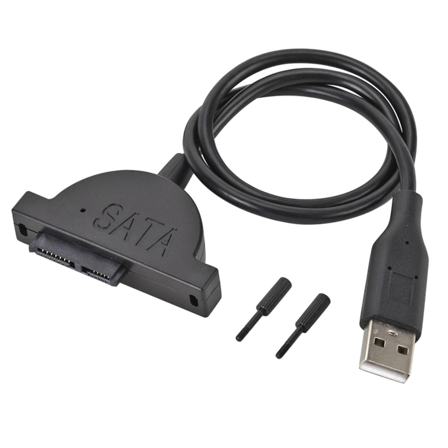 SATA to USB 2.0 SATA Cable Slim Hard Drive Cable for PC Quick Connection