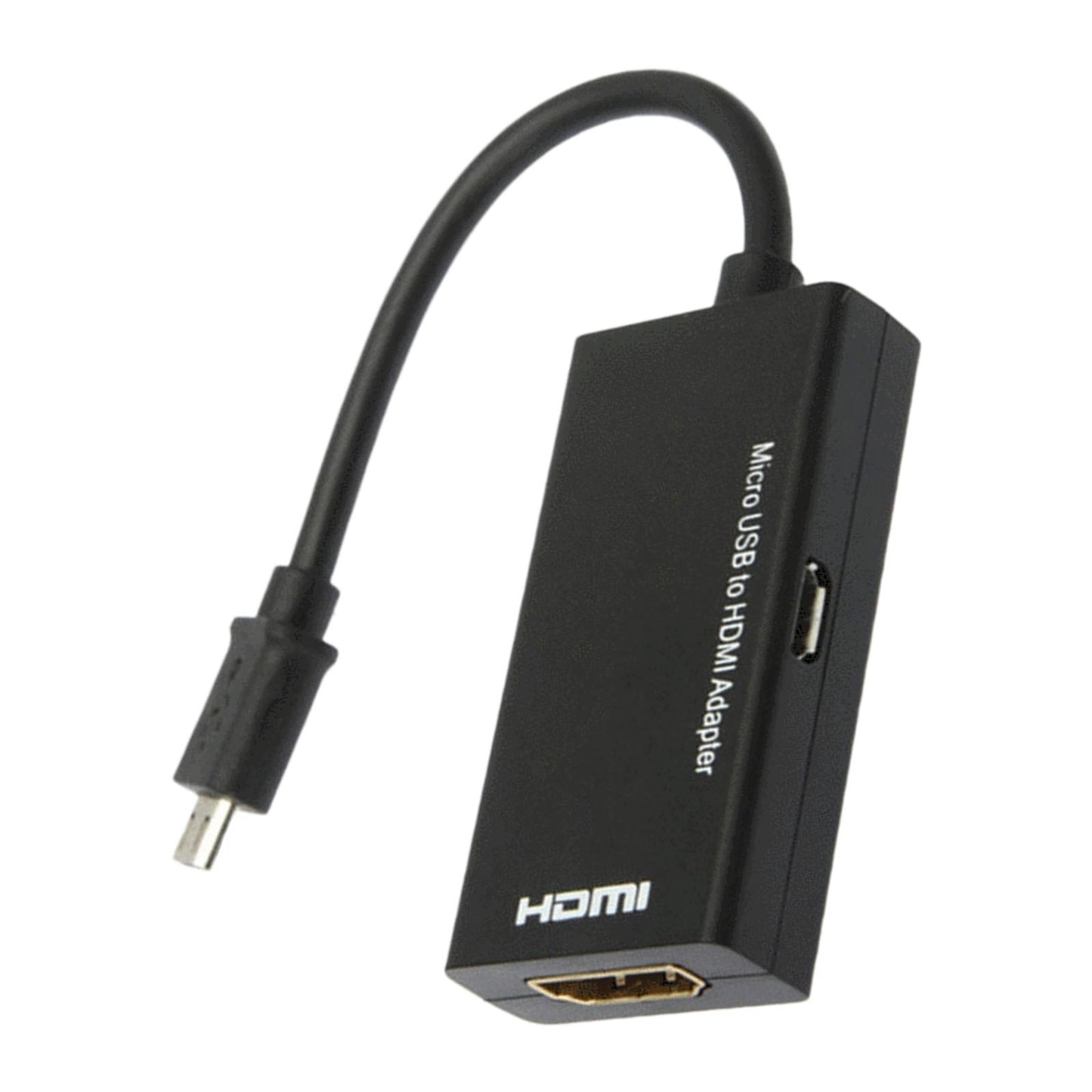 Micro USB to HDMI Adapter Cable High-Definition Signal for Monitors Tablets
