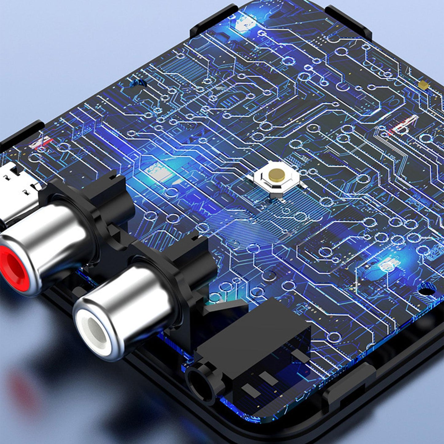 Audio Transmitter Amplifier Low Latency with 3D Surround Long Range Optical