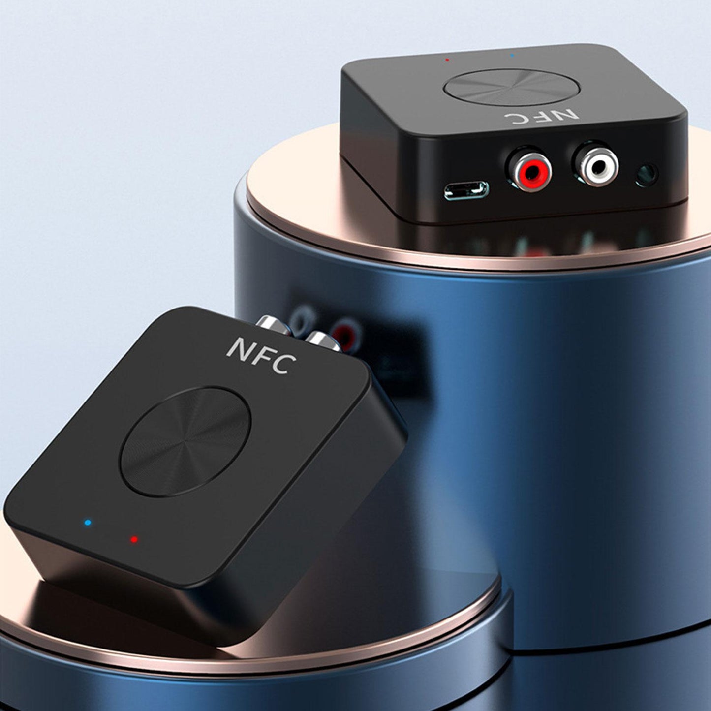 Audio Transmitter Amplifier Low Latency with 3D Surround Long Range Optical