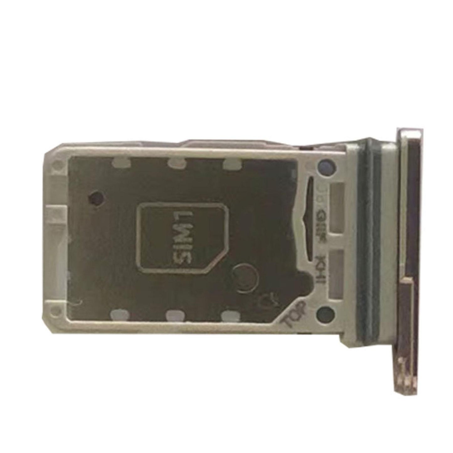 Dual Sim Card Tray Holder Replacement for Samsung S21 5G Sim Tray Gold