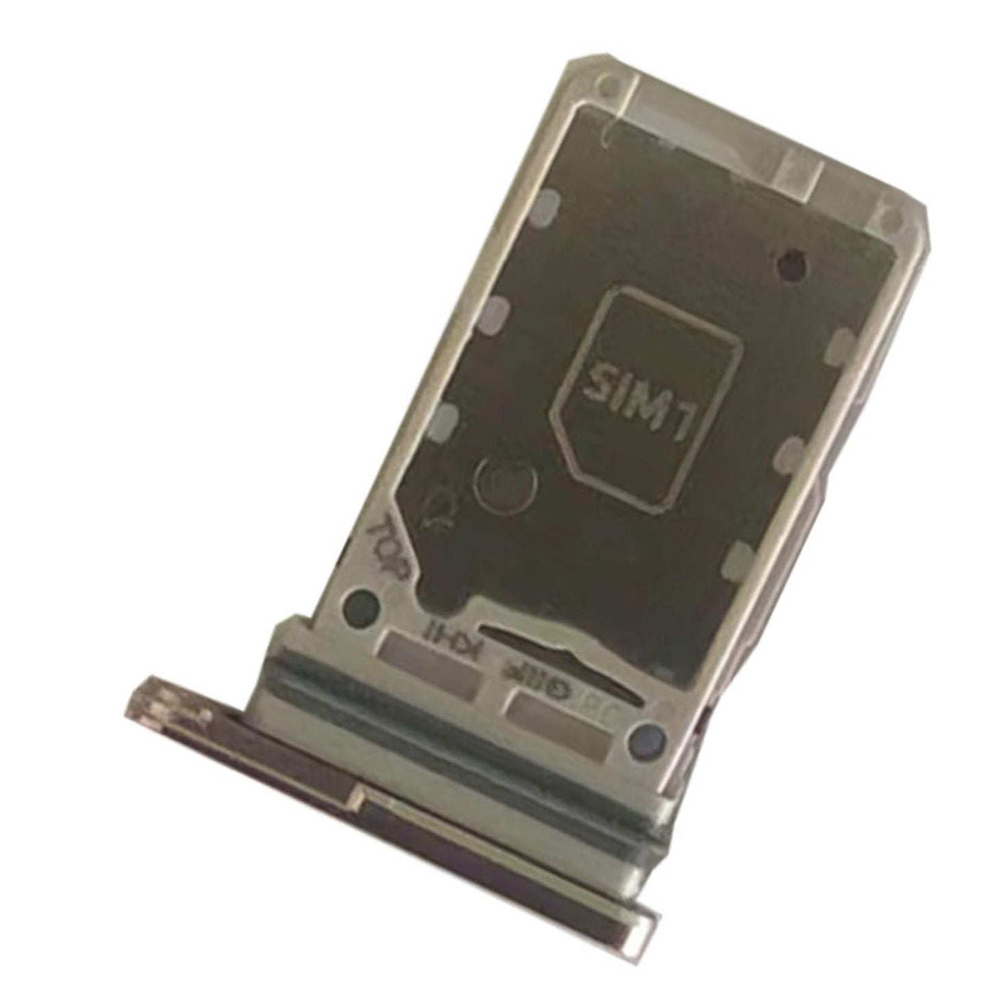Dual Sim Card Tray Holder Replacement for Samsung S21 5G Sim Tray Gold
