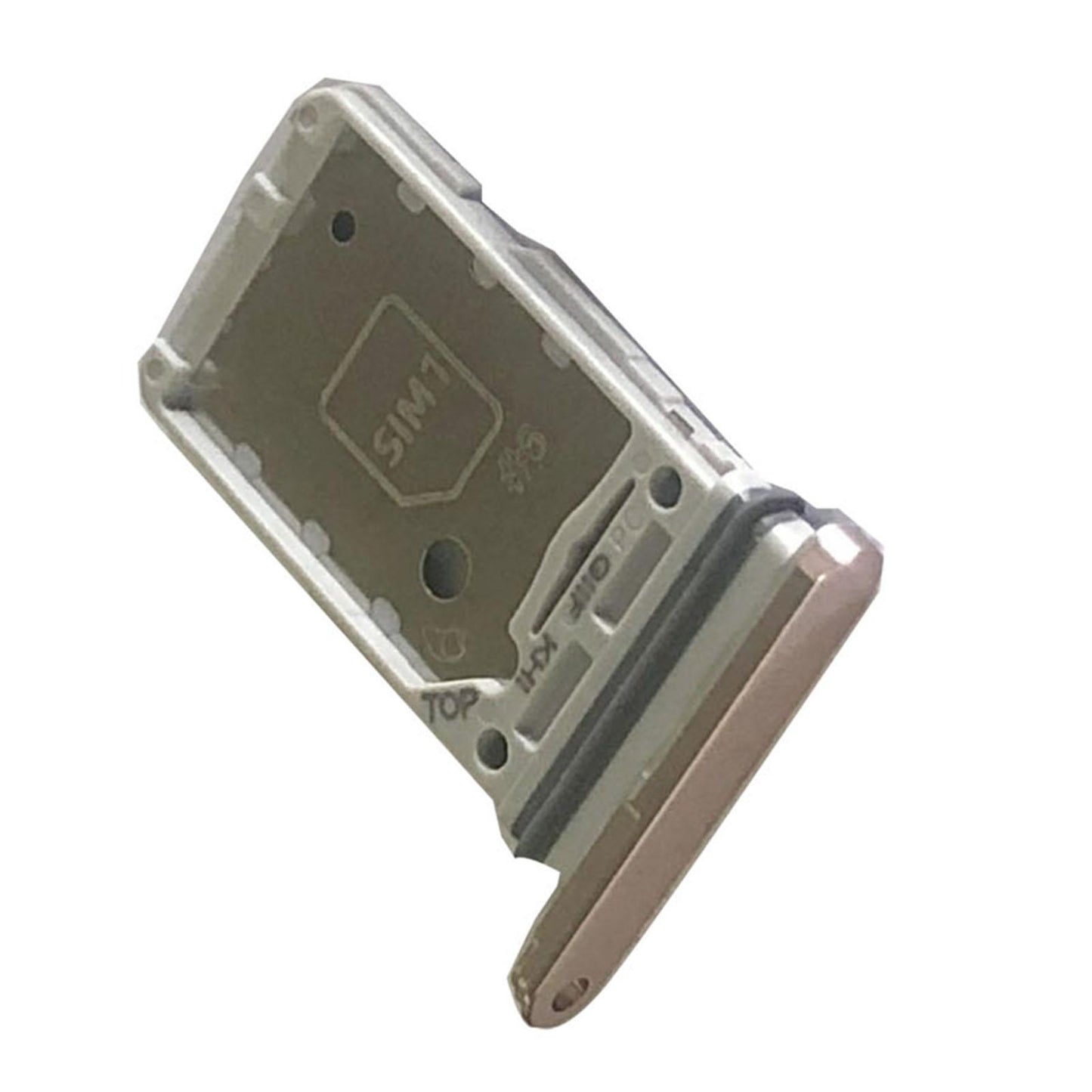 Dual Sim Card Tray Holder Cell Phone for Samsung S21+Plus 5G Slot Gold