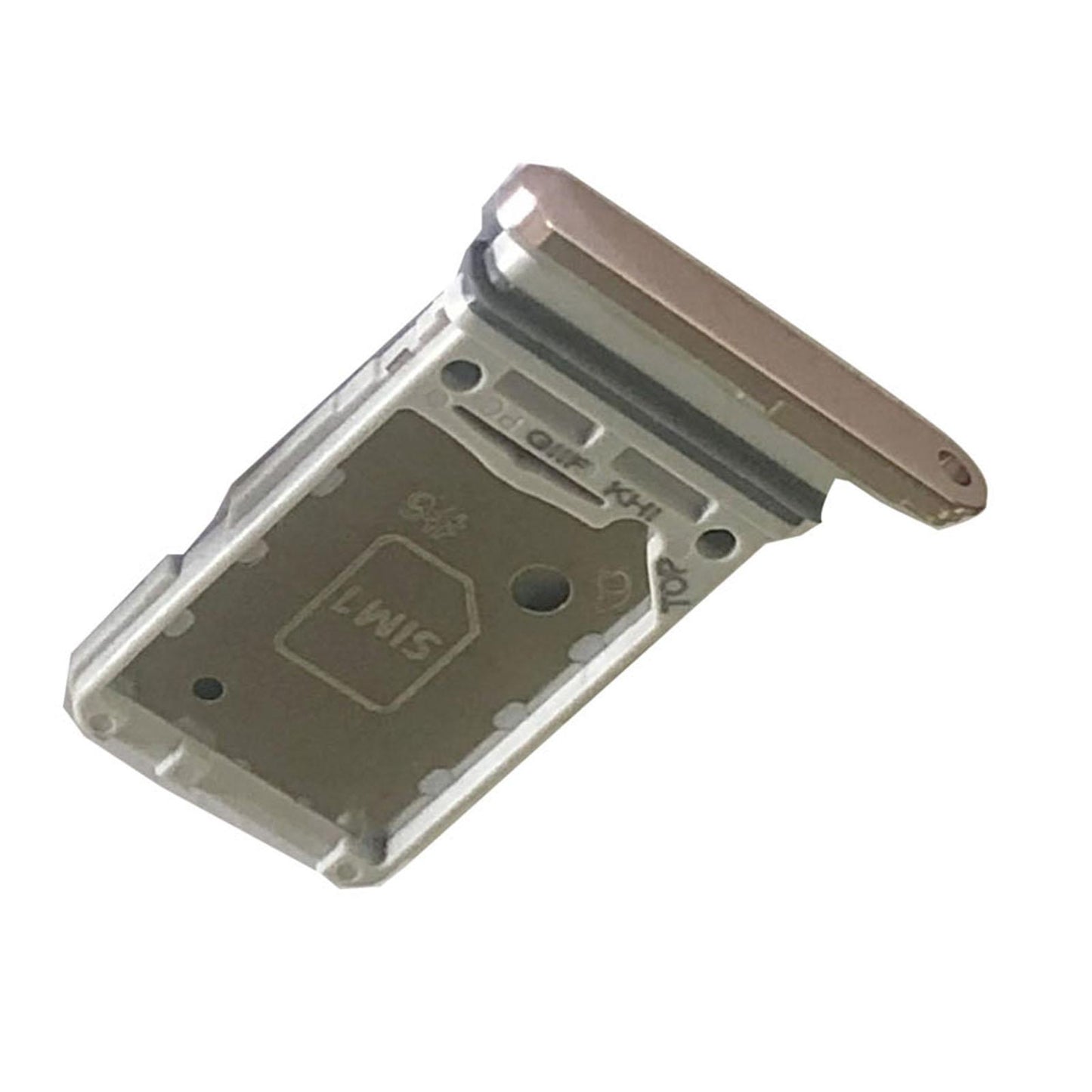 Dual Sim Card Tray Holder Cell Phone for Samsung S21+Plus 5G Slot Gold