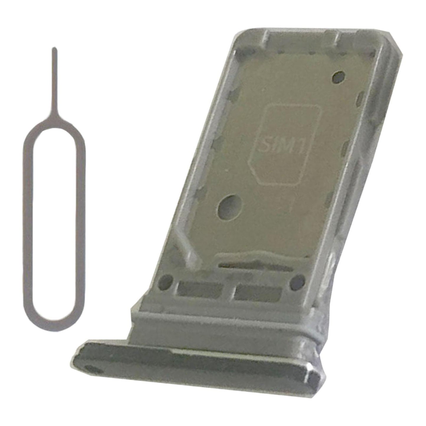 Dual Sim Card Tray Holder Cell Phone for Samsung S21+Plus 5G Slot Black