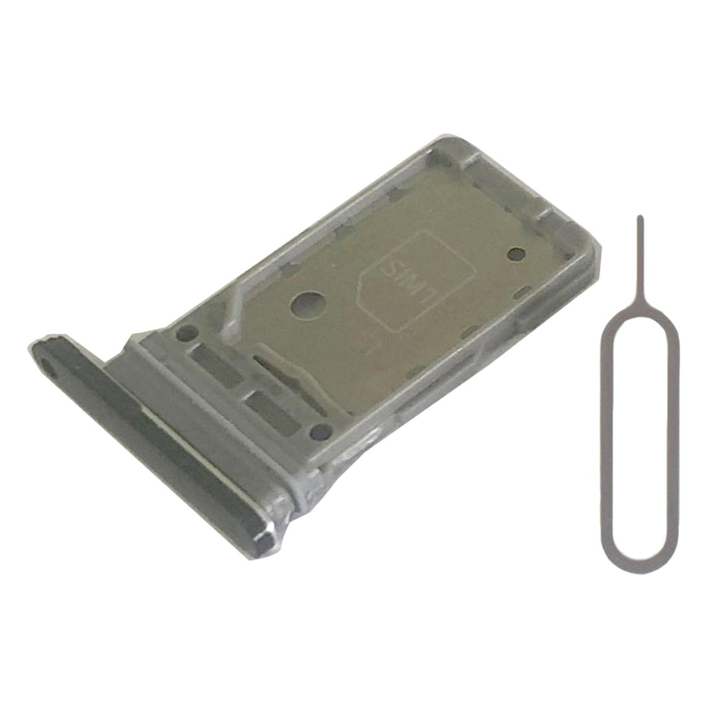 Dual Sim Card Tray Holder Cell Phone for Samsung S21+Plus 5G Slot Black