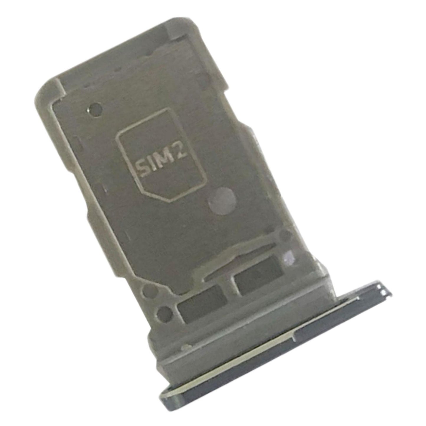 Dual Sim Card Tray Holder Smartphone for Samsung S21 5G Sim Card Slot Gray