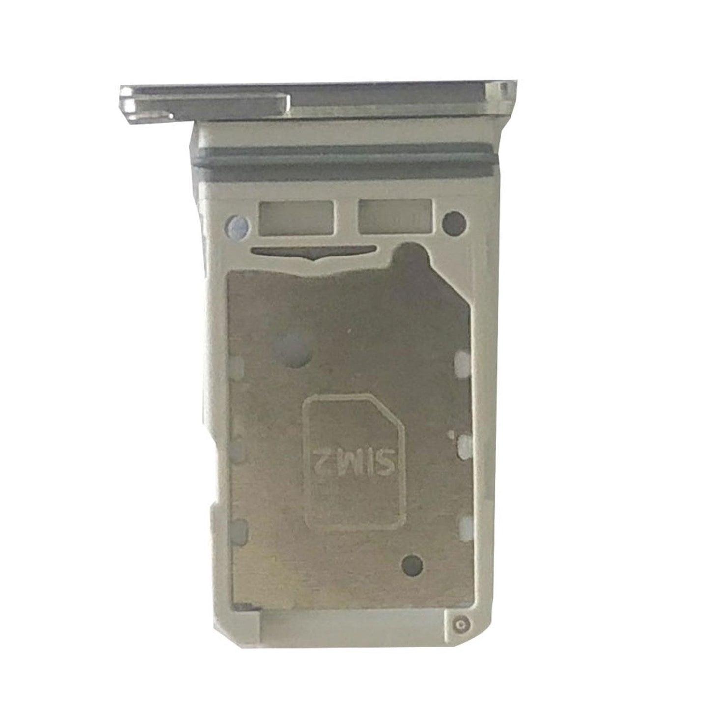 Dual Sim Card Tray Holder Smartphone for Samsung S21 5G Sim Card Slot Silver