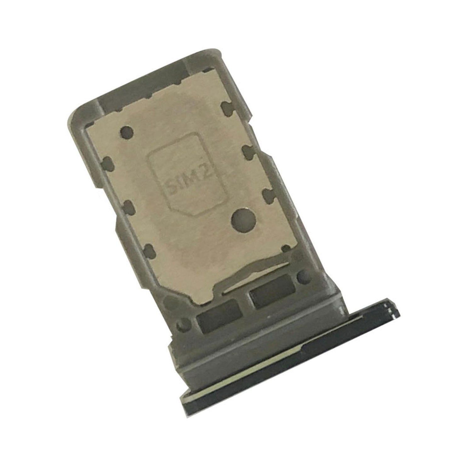 Dual Sim Card Tray Holder Smartphone for Samsung S21 5G Sim Card Slot Black