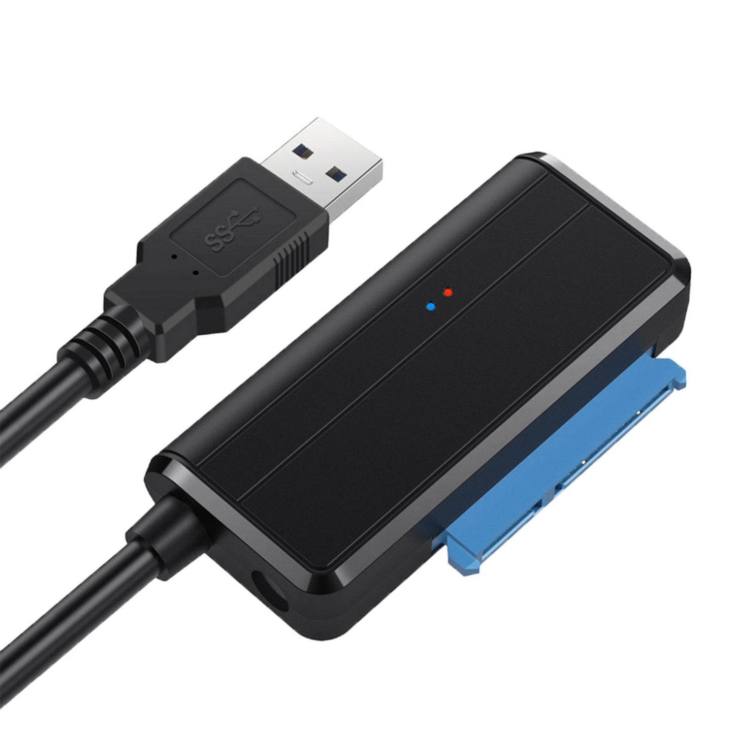 USB to SATA Adapter Cable External SSD/HDD Drives with Power Adapter UK