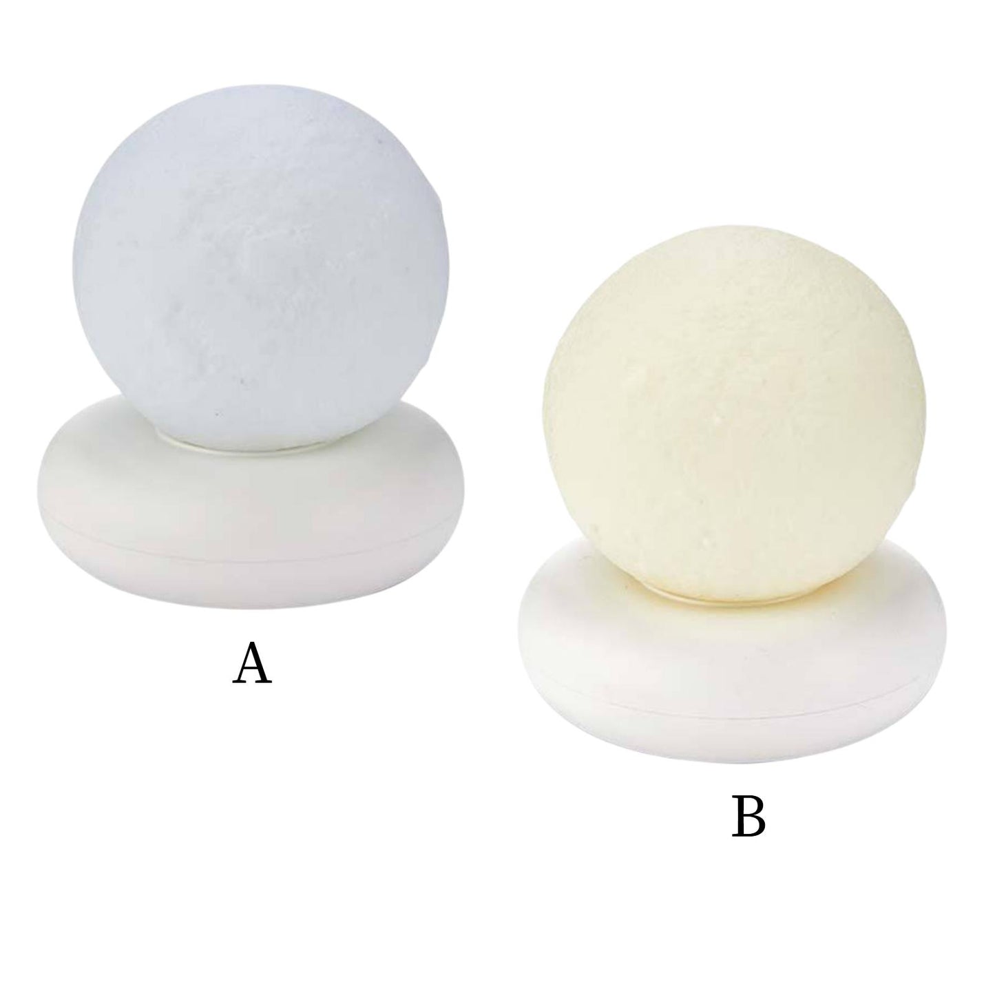 3D Moon Night Light LED 3 Brightness Table Lamp Glow in The Dark Normal