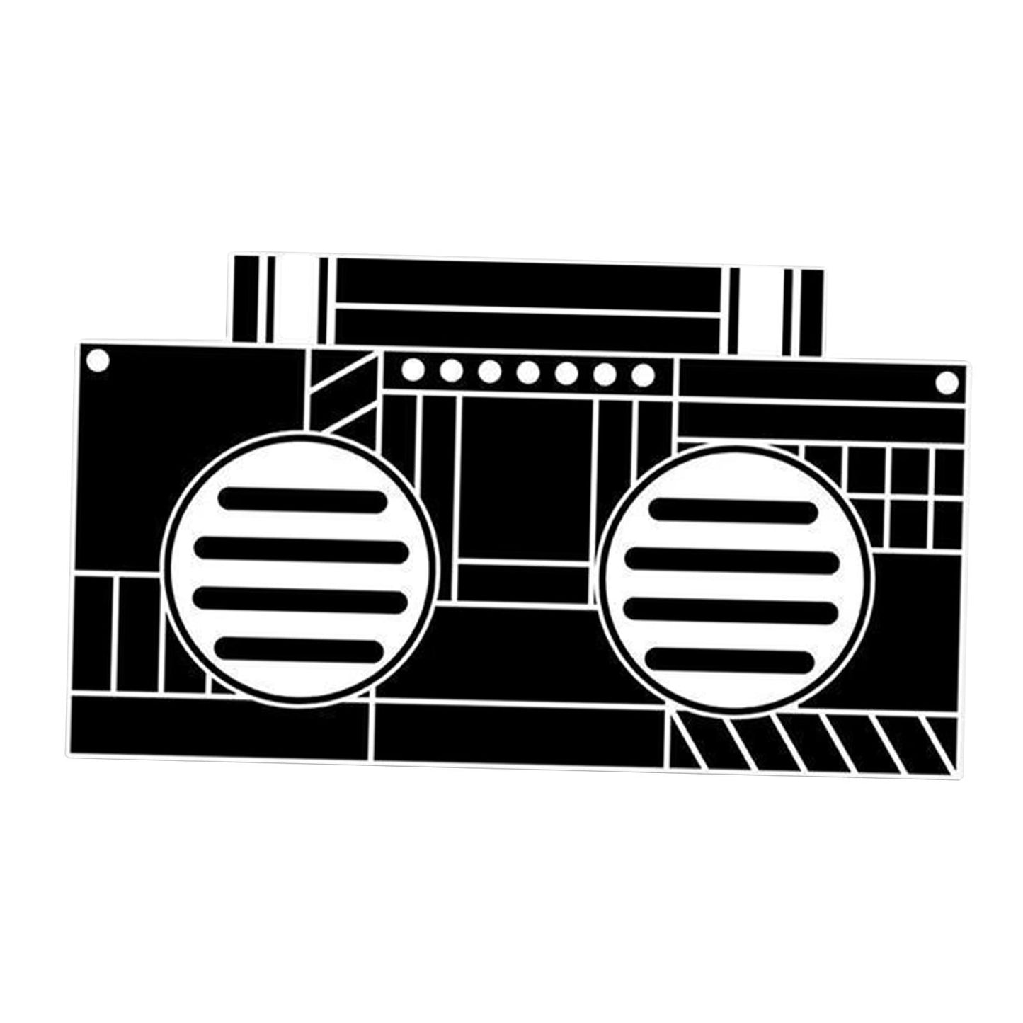 Bluetooth Wireless Speaker Bass U Disk for Smartphone Outdoors Home Black